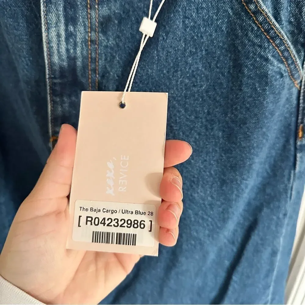 Revice The Baja Cargo Ultra Blue Women’s Size 28 NWT - Picture 6 of 12